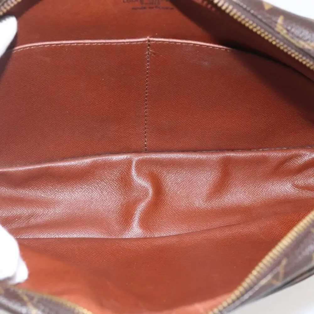Louis Vuitton Monogram Compiegne 28 Clutch Bag Brown